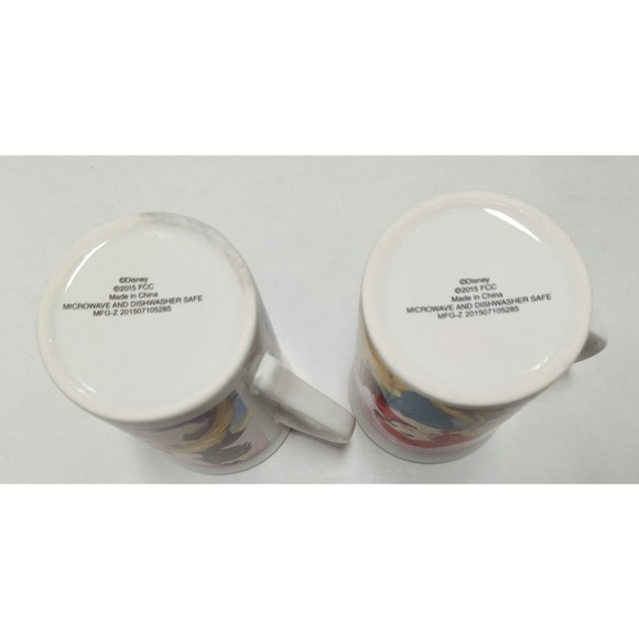 2015 Disney Ceramic Cocoa Tea Coffee Mugs Cartoon Princesses - sold separately - Picture 4 of 4